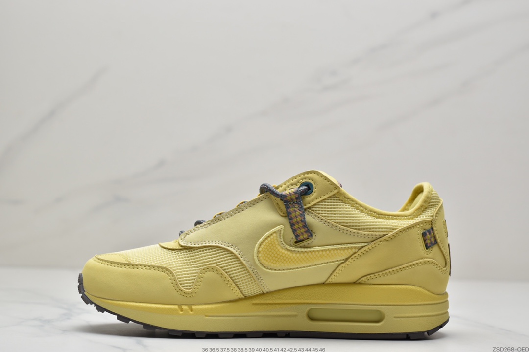 320 Travis Scott x Nike Air Max 1”Cactus Jack”改版款低帮复古百搭休闲运动慢跑鞋“深棕麦黄米倒钩”DO9392-700-莆田鞋,莆田鞋货源,高仿鞋,高仿鞋货源,安福档口,莆田高仿鞋,莆田鞋批发,高仿鞋批发,莆田高仿运动鞋,高仿运动鞋,莆田运动鞋 320 Travis Scott x Nike Air Max 1”Cactus Jack”改版款低帮复古百搭休闲运动慢跑鞋“深棕麦黄米倒钩”DO9392-700