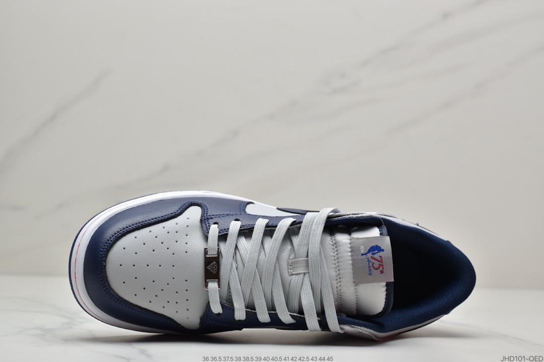 190 NBA x NIKE Dunk Low EMB “Brooklyn Nets”75周年布鲁克斯篮网  DD3363-001