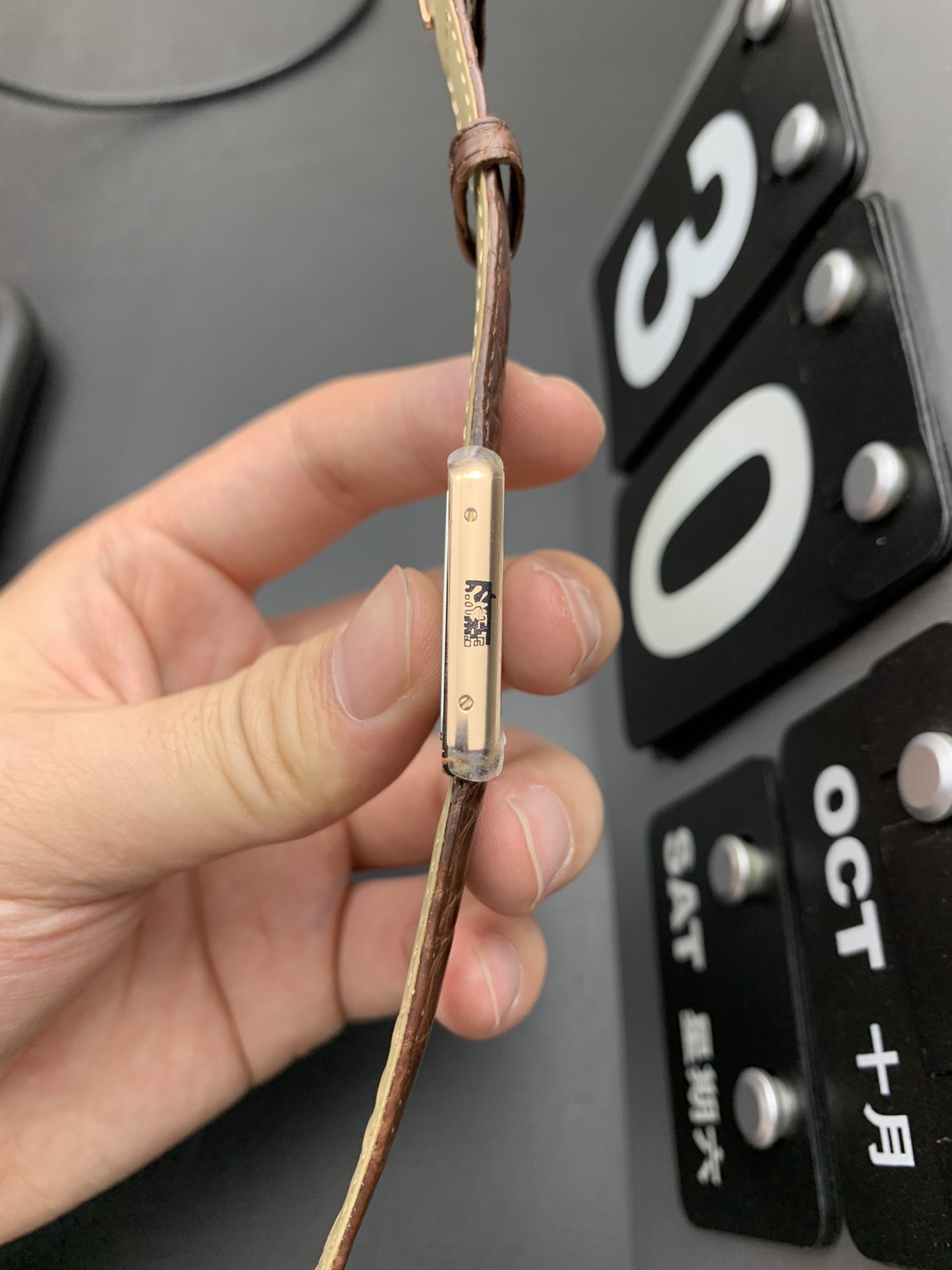 Cartier K11 玫瑰金坦克