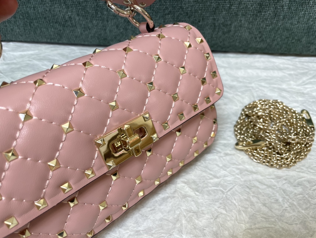 Valentino华伦天奴顶级羊皮肩背包0123