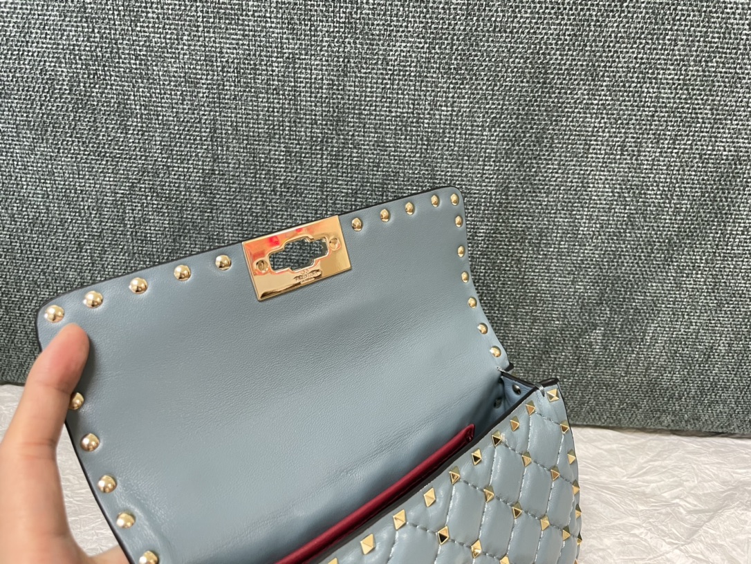 Valentino华伦天奴顶级羊皮肩背包0123