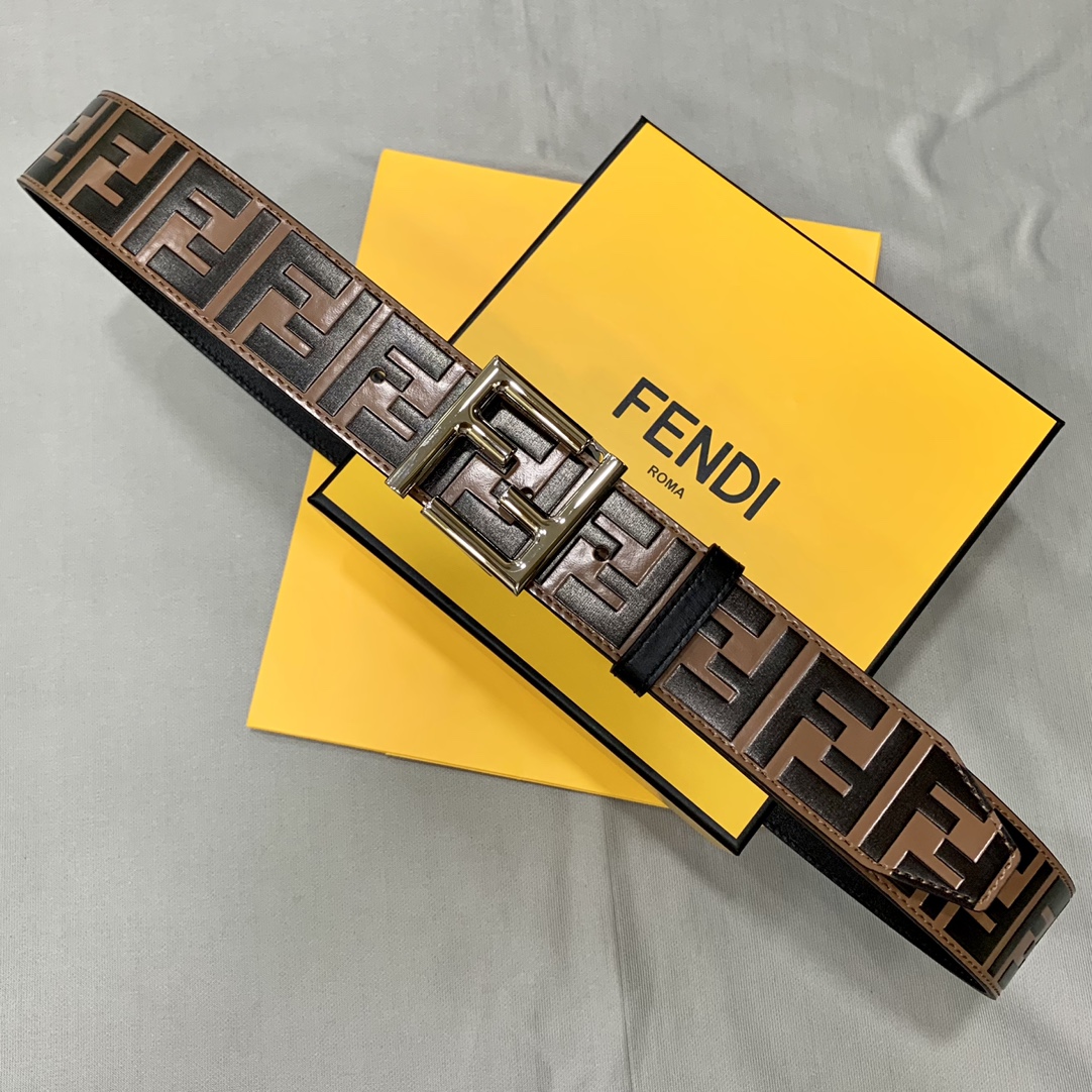 FENDI/芬迪男士皮带宽38MM标