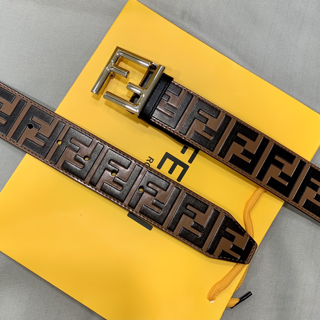 FENDI/芬迪男士皮带宽38MM标