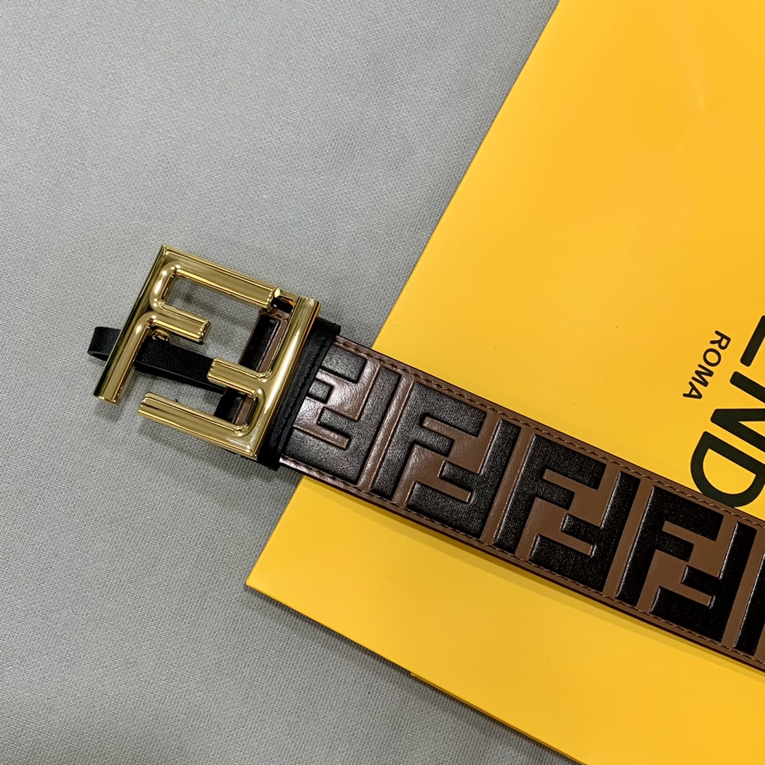 FENDI/芬迪男士皮带宽38MM标
