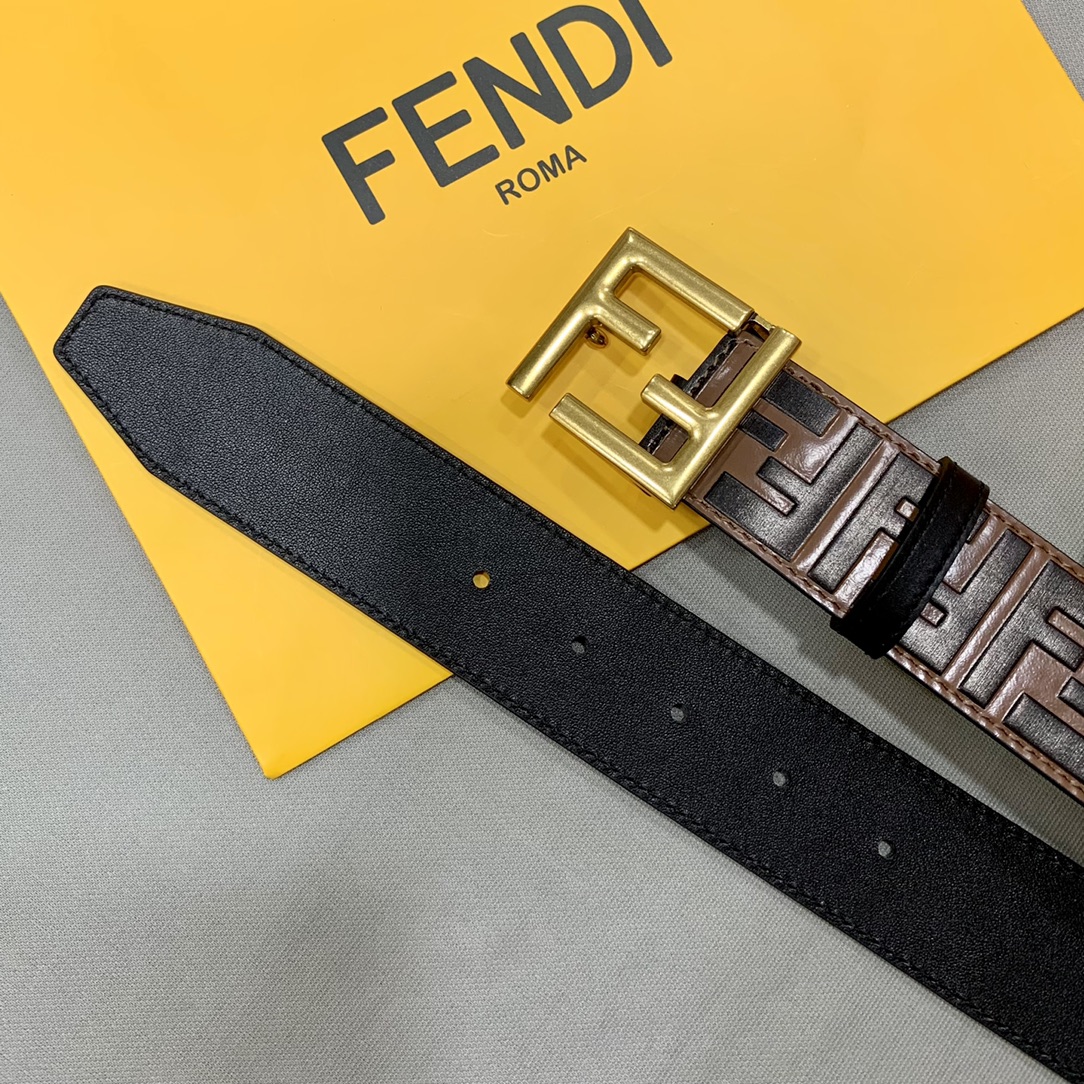 FENDI/芬迪男士皮带宽38MM标