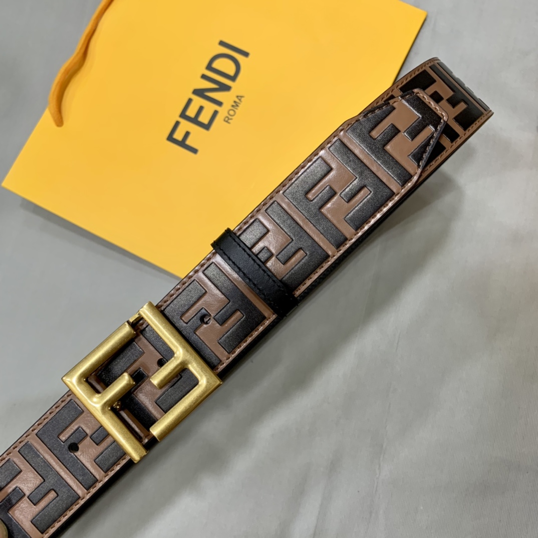 FENDI/芬迪男士皮带宽38MM标