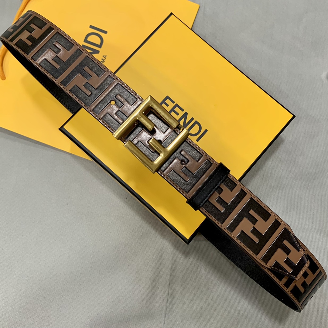 FENDI/芬迪男士皮带宽38MM标