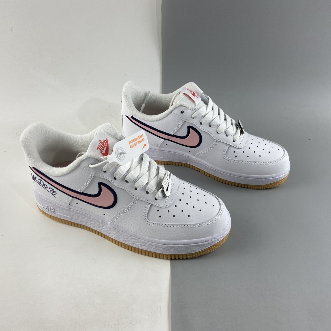 P200  NIKE Air Force 1 空军一号低帮 白粉生胶 DB4542-100