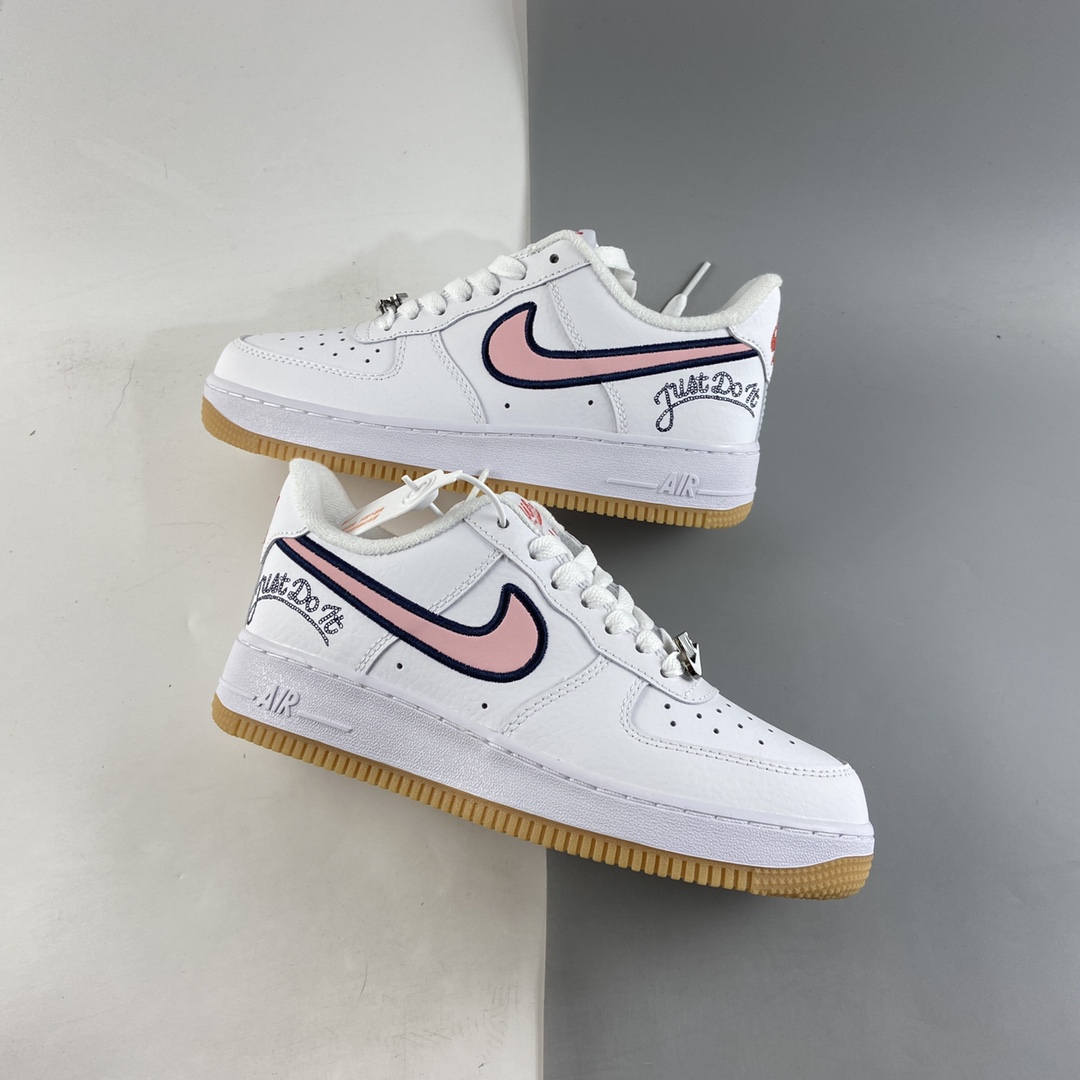 P200  NIKE Air Force 1 空军一号低帮 白粉生胶 DB4542-100