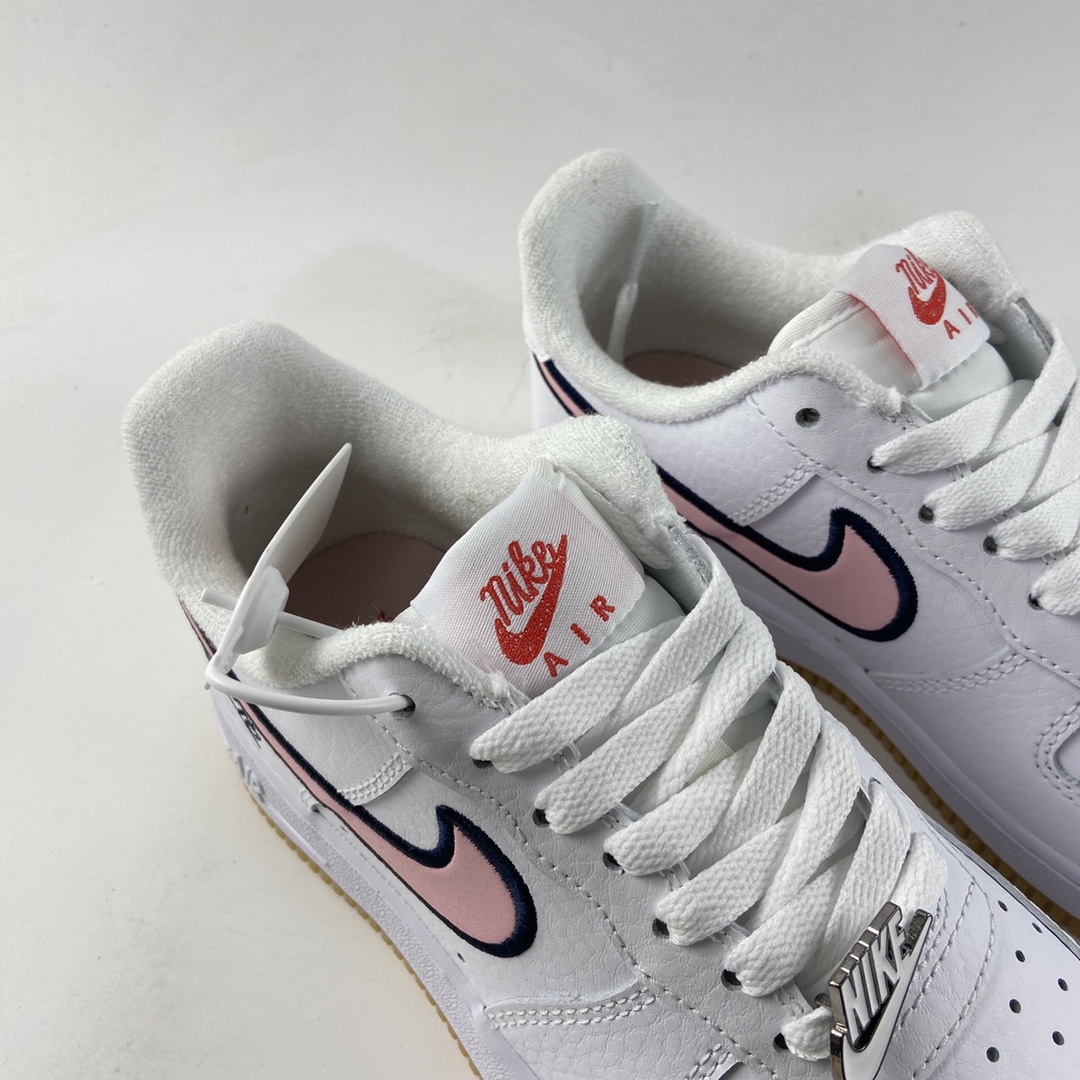 P200  NIKE Air Force 1 空军一号低帮 白粉生胶 DB4542-100