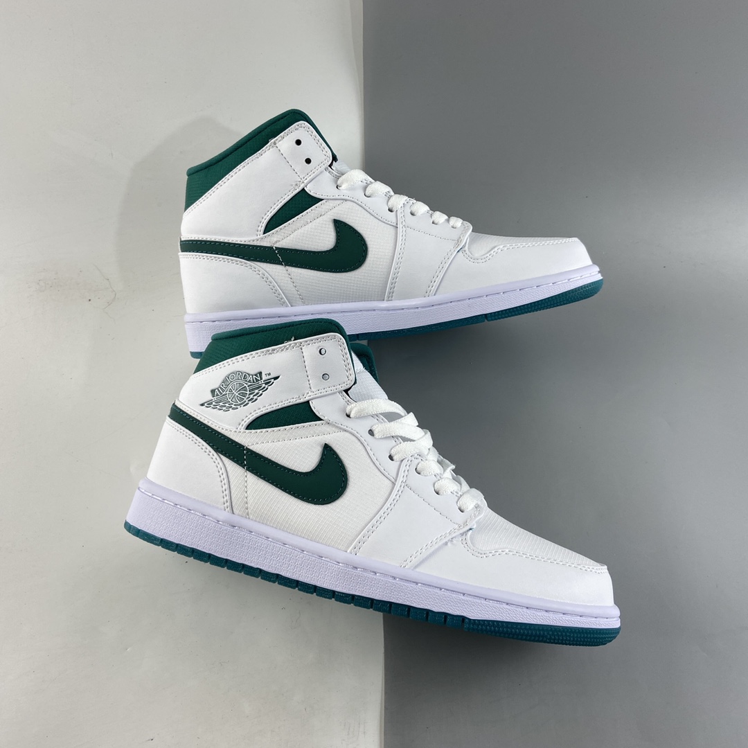 P220 Air Jordan 1 Mid AJ1 乔1 中帮百搭休闲运动板鞋 CD6859-103