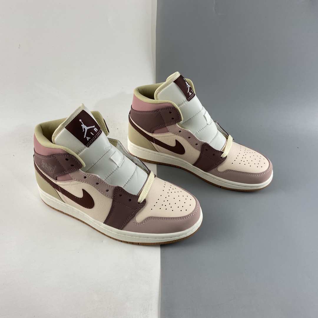 P260  Air Jordan 1 Mid AJ1 乔1 中帮百搭休闲运动板鞋 DO7440-821