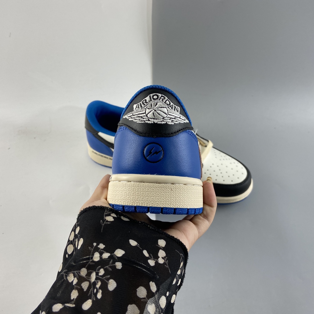 P300  fragment design x Travis Scott x Nike Air Jordan 1 Low OG SP”Military Blue”篮球鞋DM7866-140