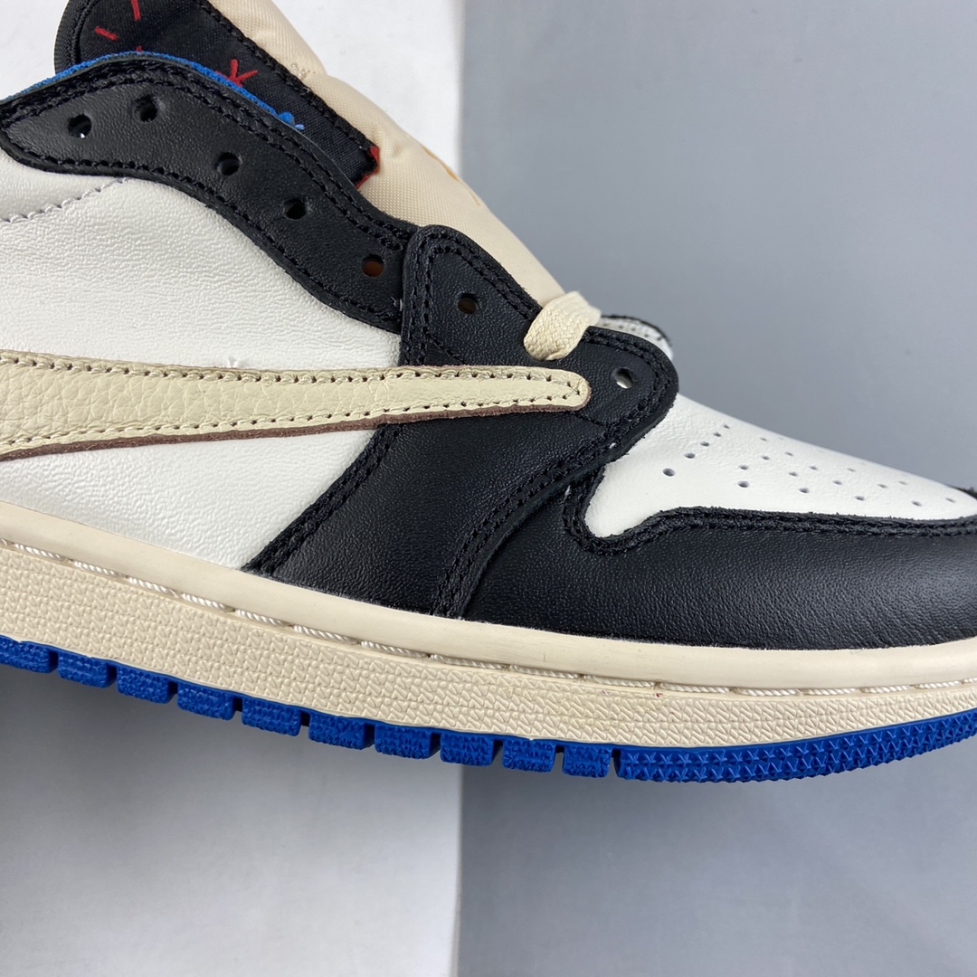 P300  fragment design x Travis Scott x Nike Air Jordan 1 Low OG SP”Military Blue”篮球鞋DM7866-140