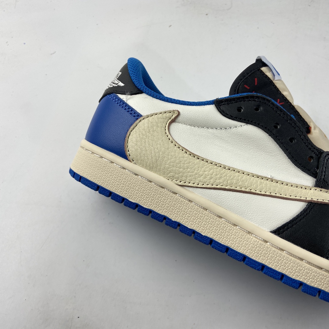 P300  fragment design x Travis Scott x Nike Air Jordan 1 Low OG SP”Military Blue”篮球鞋DM7866-140