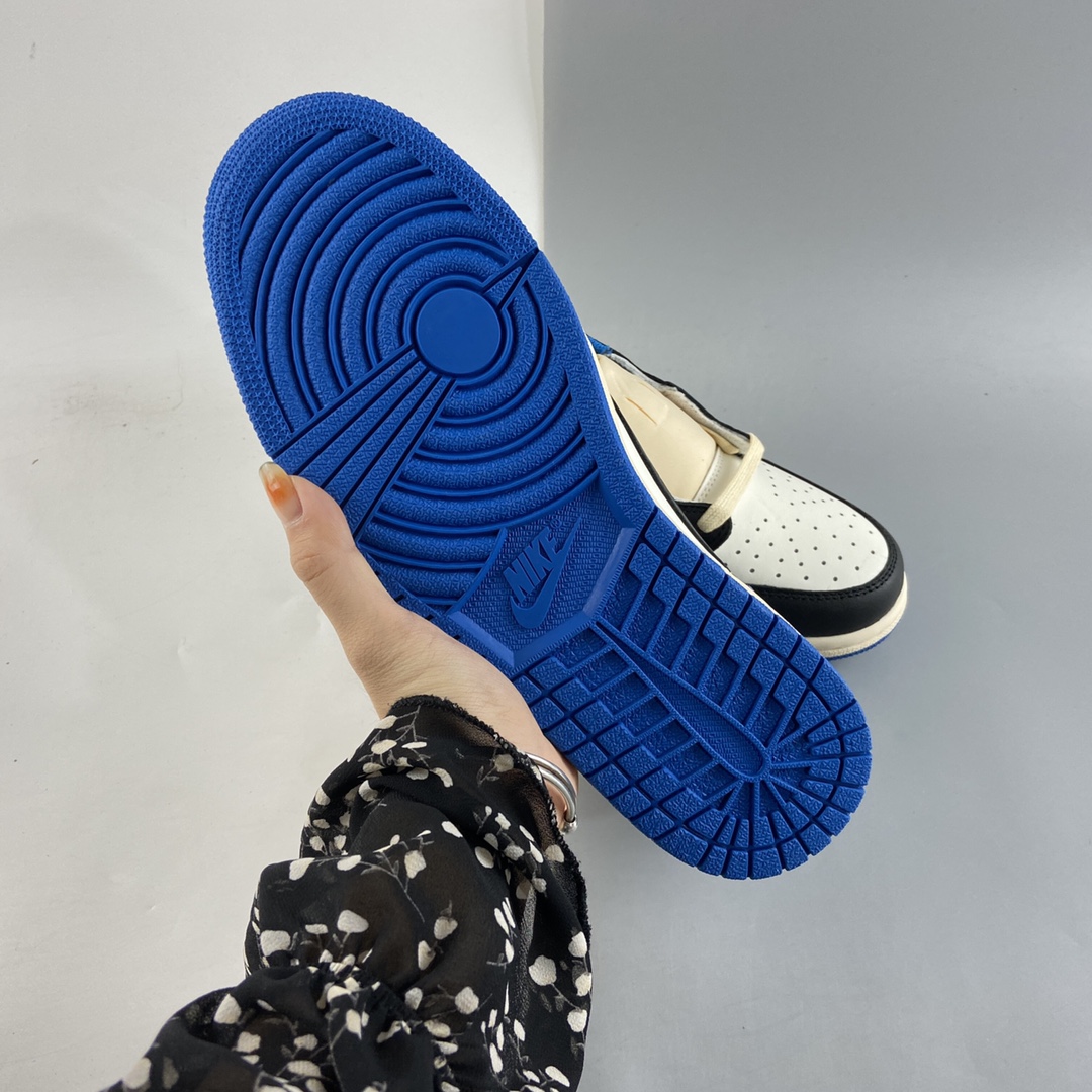 P300  fragment design x Travis Scott x Nike Air Jordan 1 Low OG SP”Military Blue”篮球鞋DM7866-140