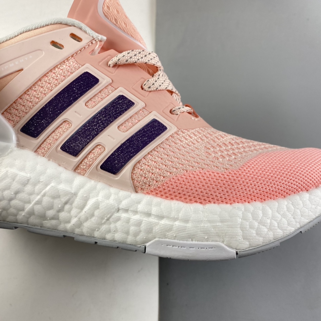 P200  Adidas  EQUIPMENT+ 阿迪2022年新款缓震透气爆米花休闲跑鞋 H02753