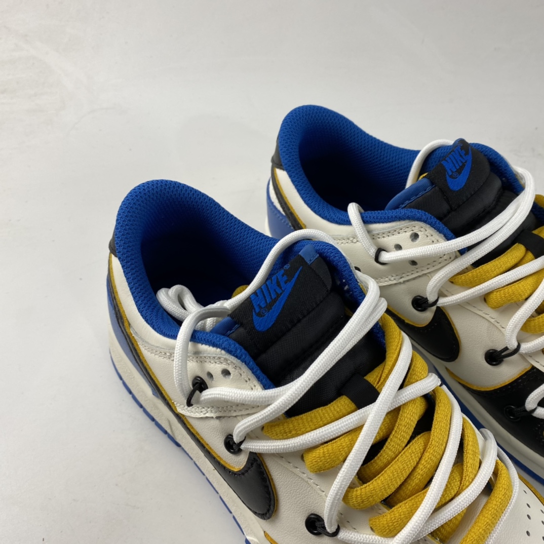 P340  NIKE SB Dunk Low 白黑蓝 扣篮系列低帮休闲运动滑板板鞋 DD1391-001