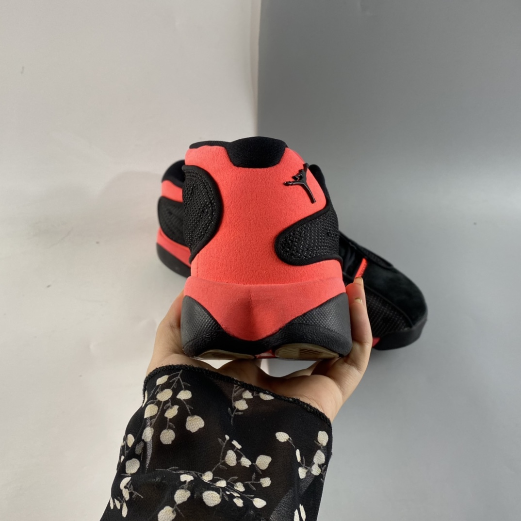 P420  CLOT x Air Jordan 13 Low AJ13乔13 陈冠希联名 黑红兵马俑 AT3102-006