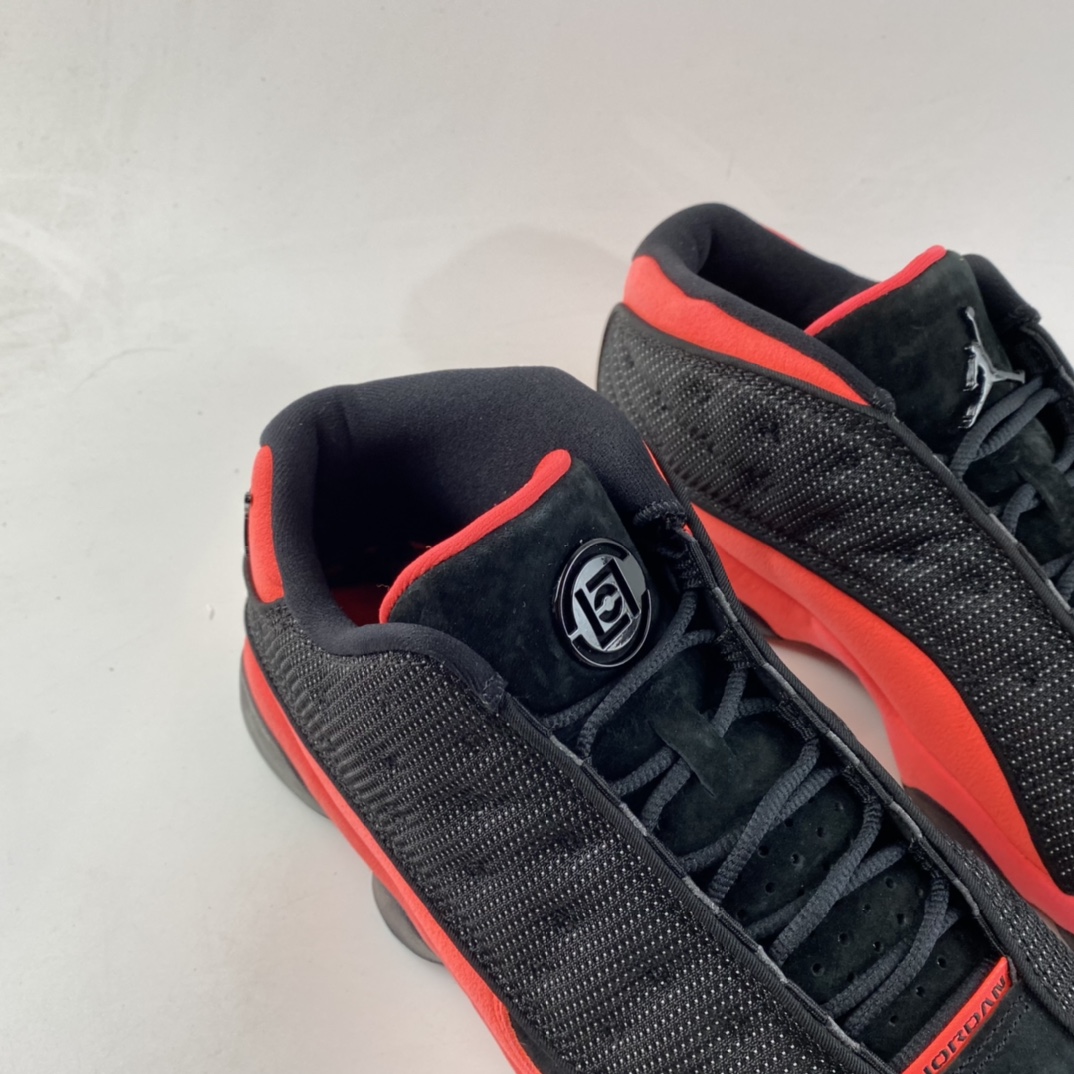 P420  CLOT x Air Jordan 13 Low AJ13乔13 陈冠希联名 黑红兵马俑 AT3102-006