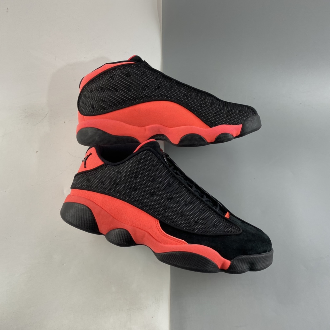 P420  CLOT x Air Jordan 13 Low AJ13乔13 陈冠希联名 黑红兵马俑 AT3102-006