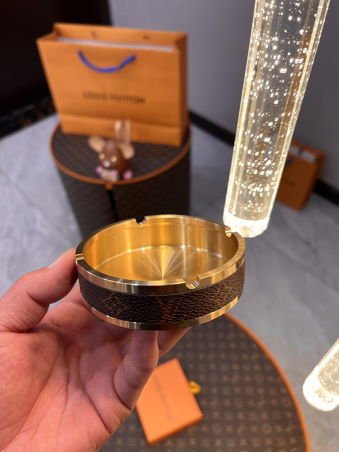 Louis Vuitton Solid Copper Ashtray - Comprehensive 7
