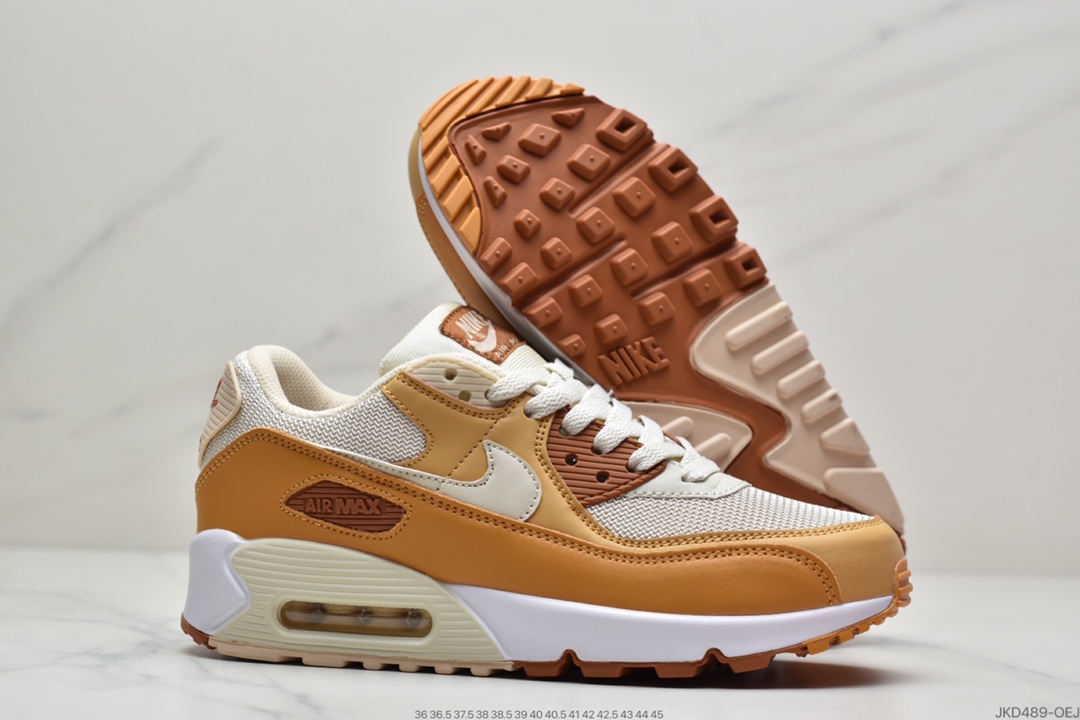 160 Mens Shoes Nik/e Air Max 90 经典复古气垫百搭休闲运动慢跑鞋CZ3950-101
