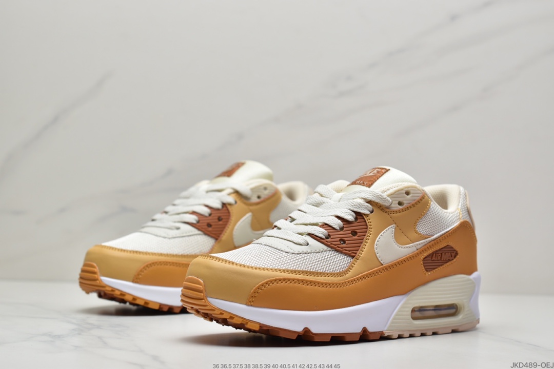 160 Mens Shoes Nik/e Air Max 90 经典复古气垫百搭休闲运动慢跑鞋CZ3950-101