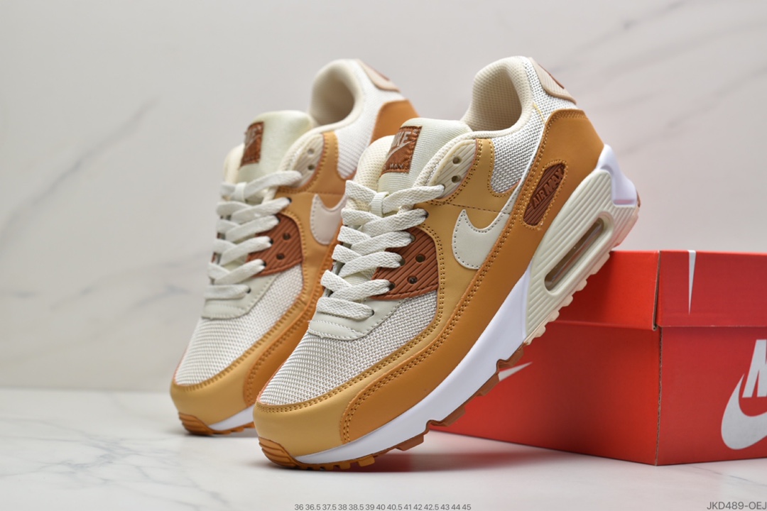 160 Mens Shoes Nik/e Air Max 90 经典复古气垫百搭休闲运动慢跑鞋CZ3950-101