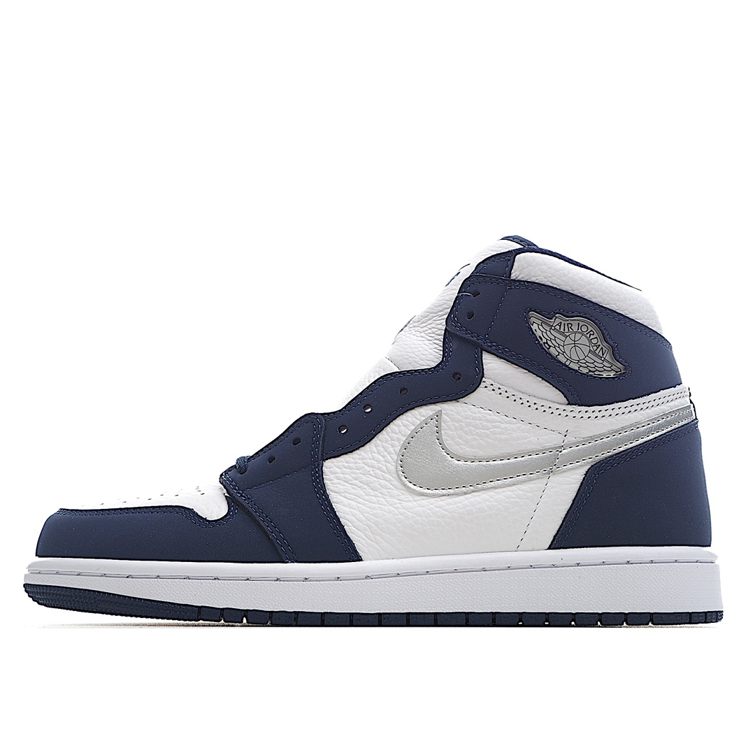 G5 头层 知名大厂价格直降 懂货自行对比Air Jordan 1“Midnight Navy”午夜海军蓝 AJ1 高帮