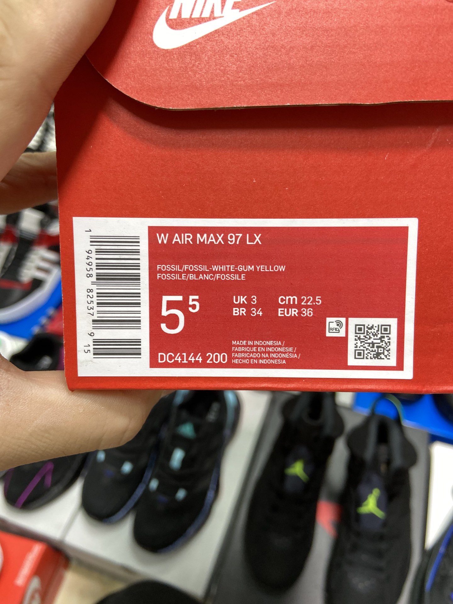 220 耐克Nike Air Max 97 LX“Woven”奶油白 女子半掌气垫休闲运动鞋鞋DC4144-200