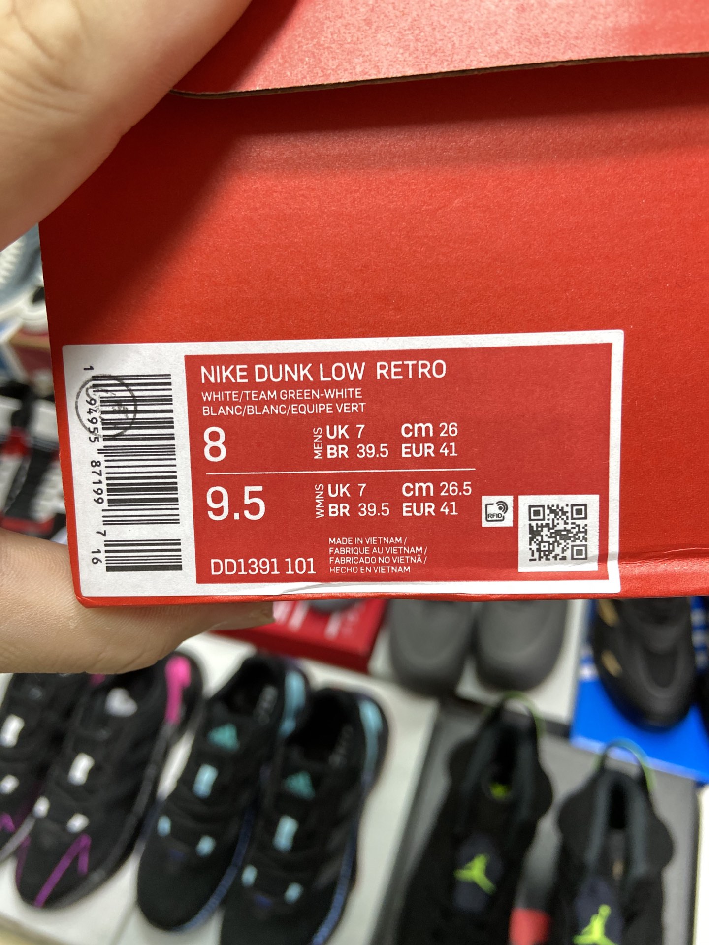 280 耐克Nike SB Low “University Blue” 密歇根白绿 DD1391-101