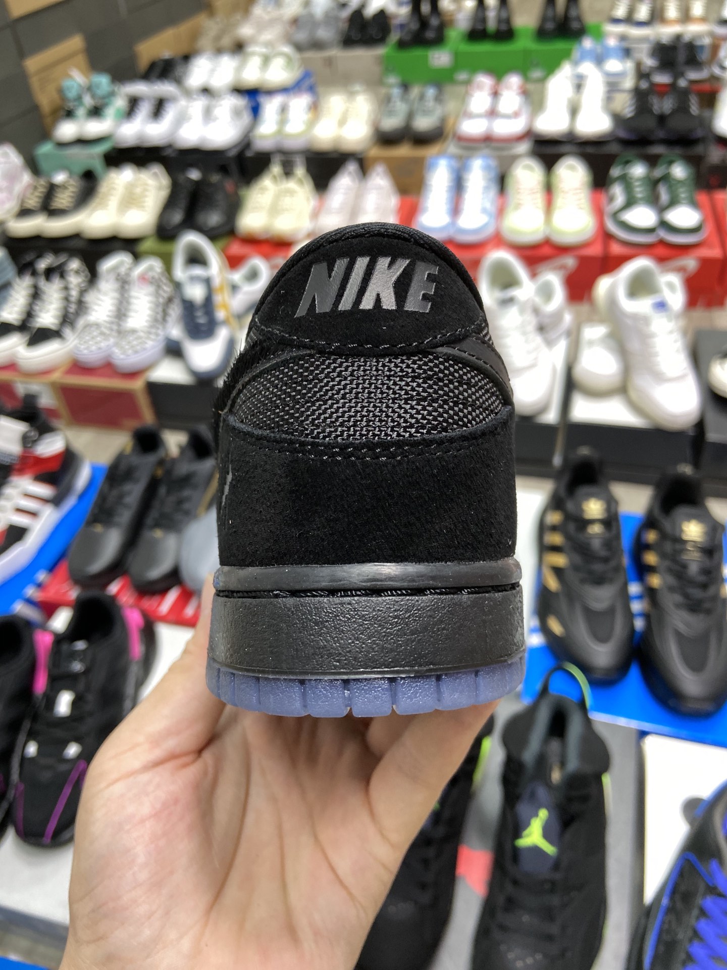 280 耐克Undefeated X NIKE Dunk Low Dunk 重磅联名联名黑蓝 DO9329-001