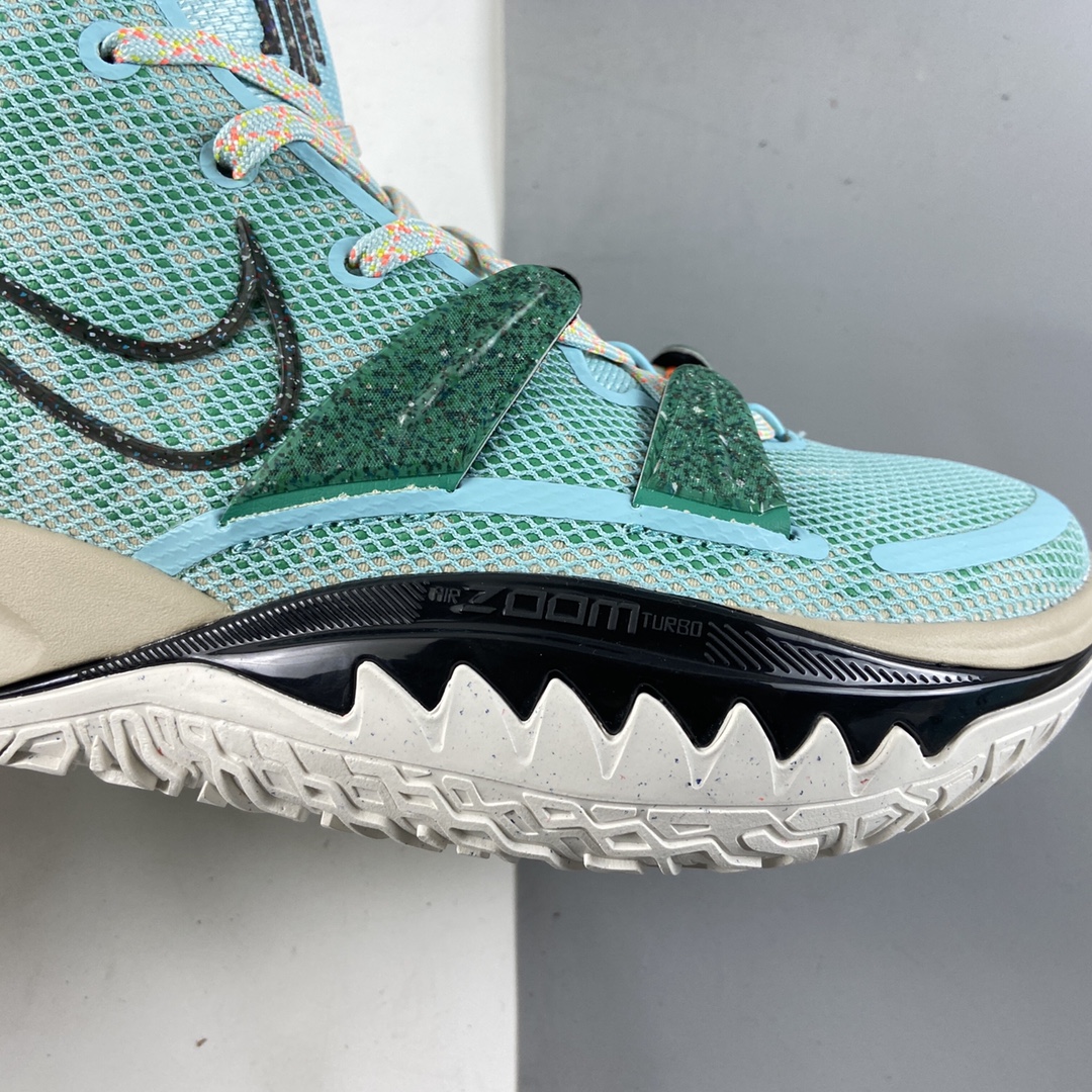 P220  NIKE Kyrie 7 Pre Heat Ep 欧文7代 室内休闲运动中帮篮球鞋 CQ9327-402