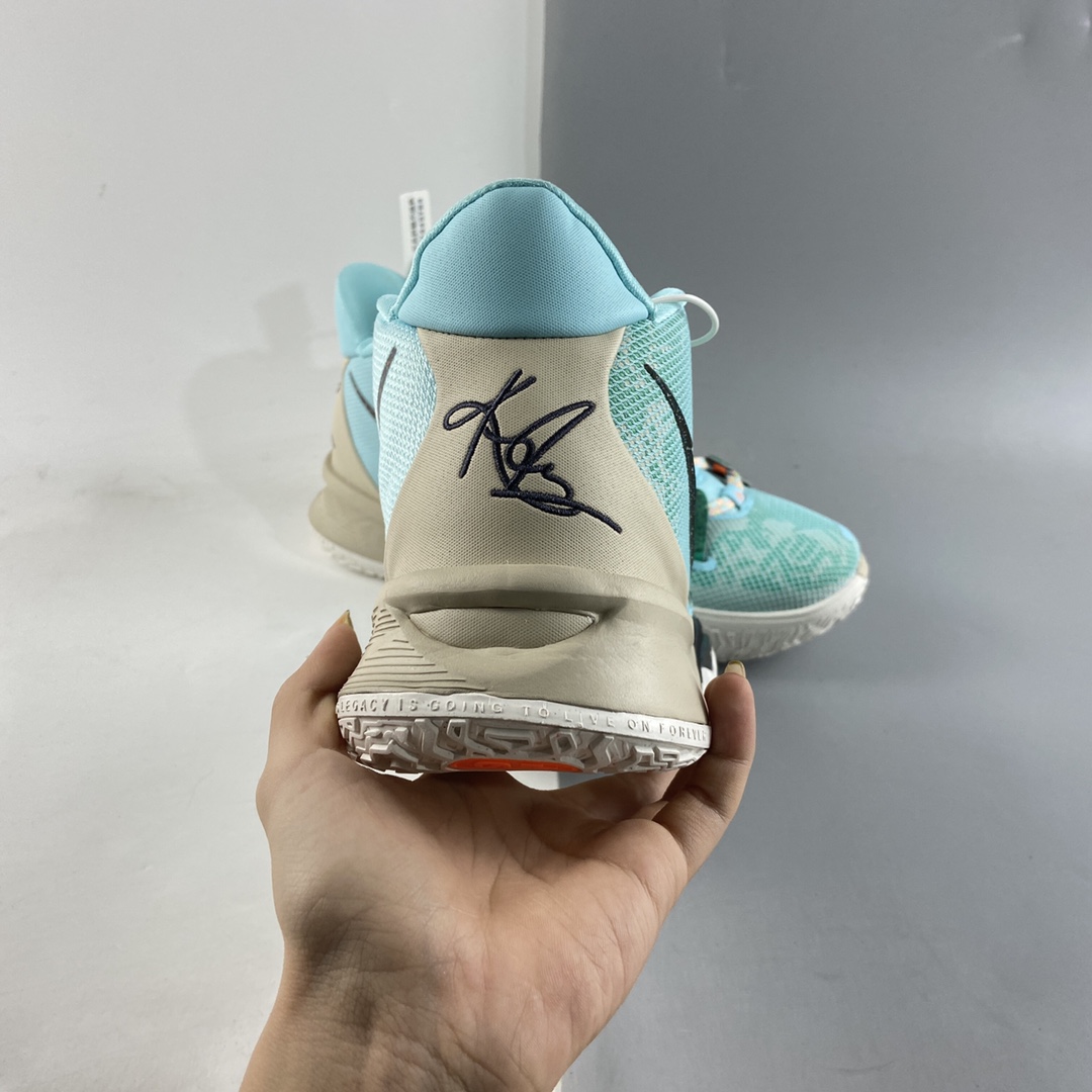 P220  NIKE Kyrie 7 Pre Heat Ep 欧文7代 室内休闲运动中帮篮球鞋 CQ9327-402