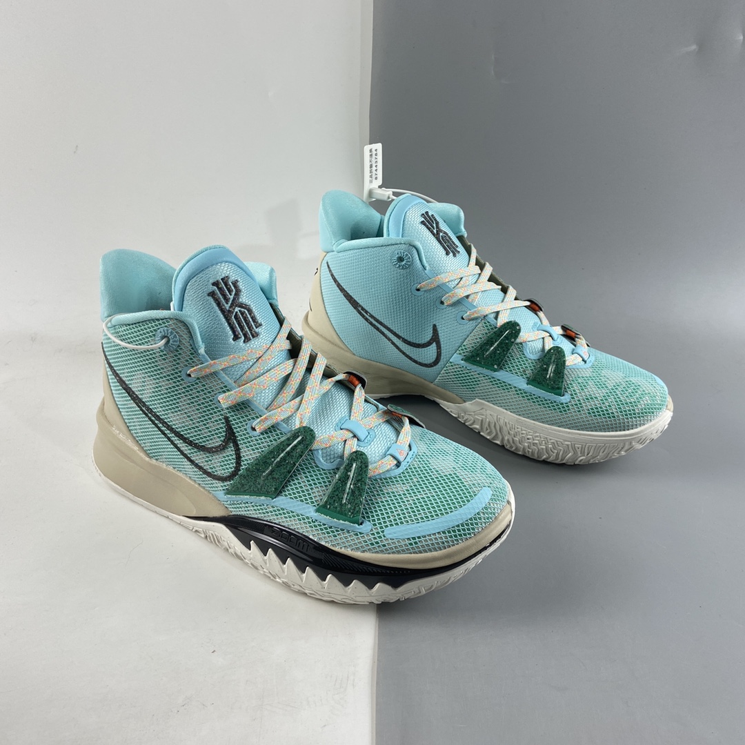 P220  NIKE Kyrie 7 Pre Heat Ep 欧文7代 室内休闲运动中帮篮球鞋 CQ9327-402