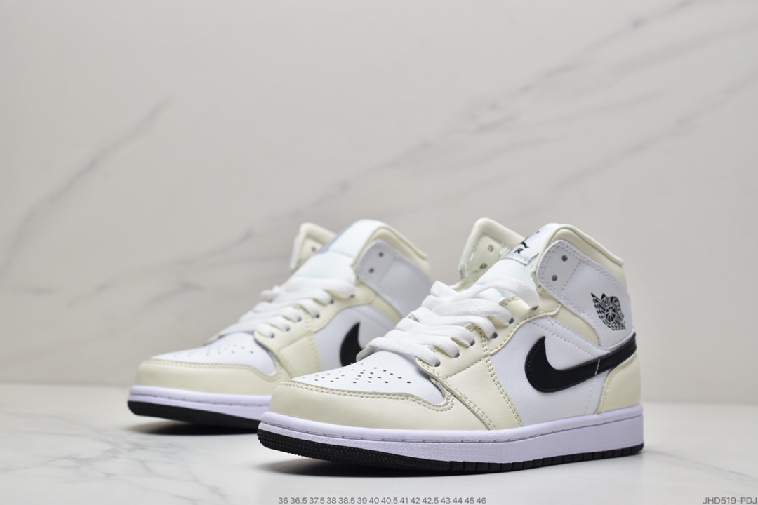 190 Air Jordan AJ1 Mid 中帮  BQ6472-121