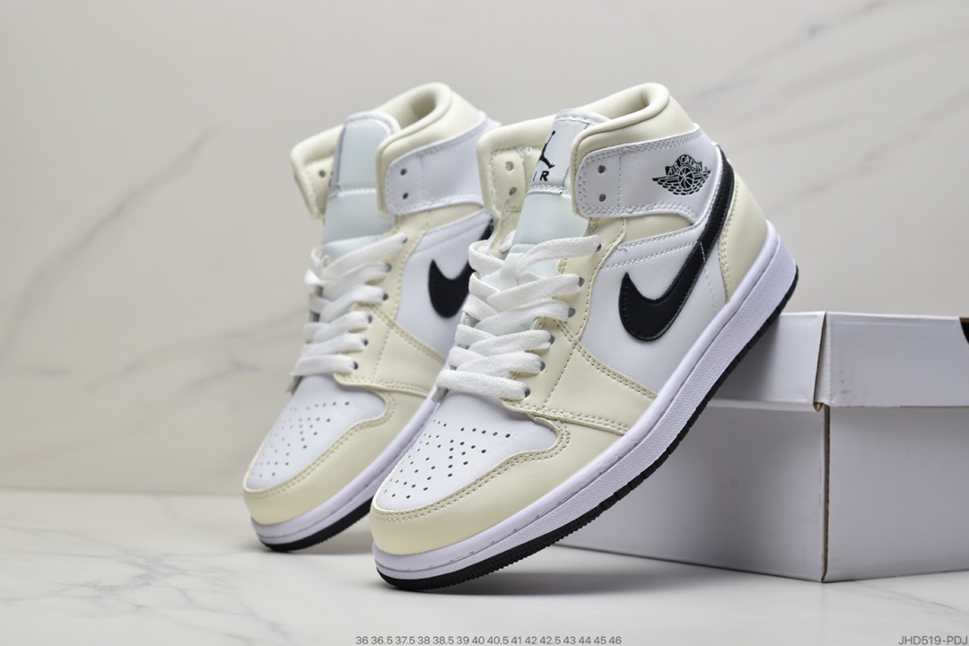 190 Air Jordan AJ1 Mid 中帮  BQ6472-121
