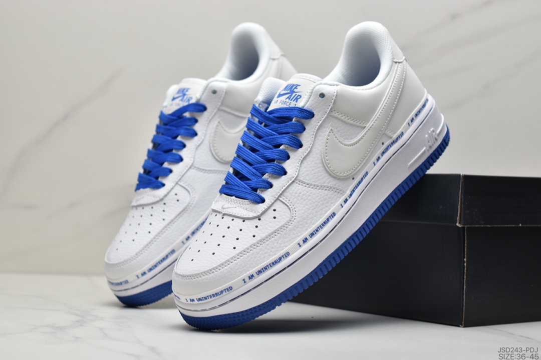 200 耐克Uninterrupted x Nike Air Force 1 ”MORE THAN” 联名CQ0494-100