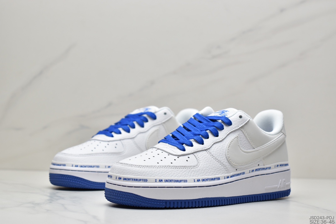 200 耐克Uninterrupted x Nike Air Force 1 ”MORE THAN” 联名CQ0494-100
