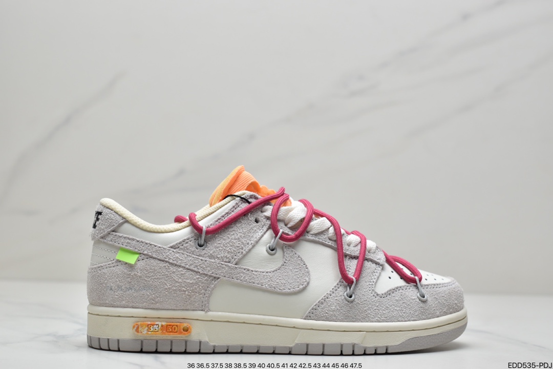 340 Off-White x Nike SB Dunk Low”The 50”扣篮系列板鞋“OW黑衣粉紫”DM1602-104-莆田鞋,莆田鞋货源,高仿鞋,高仿鞋货源,安福档口,莆田高仿鞋,莆田鞋批发,高仿鞋批发,莆田高仿运动鞋,高仿运动鞋,莆田运动鞋 340 Off-White x Nike SB Dunk Low”The 50”扣篮系列板鞋“OW黑衣粉紫”DM1602-104