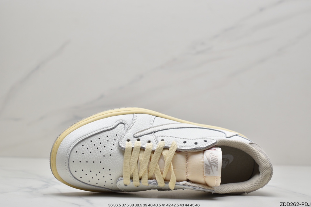 230 Travis Scott x Fragment x Air Jordan 1 Low“Military Blue”闪电倒钩高帮整鞋DM7866-140