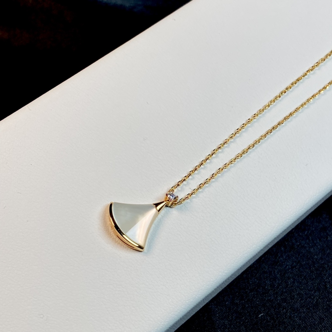 BVLGARI Bvlgari veerketting uniek elektroplatingproces 18K echt goud kwaliteit - topkwaliteit