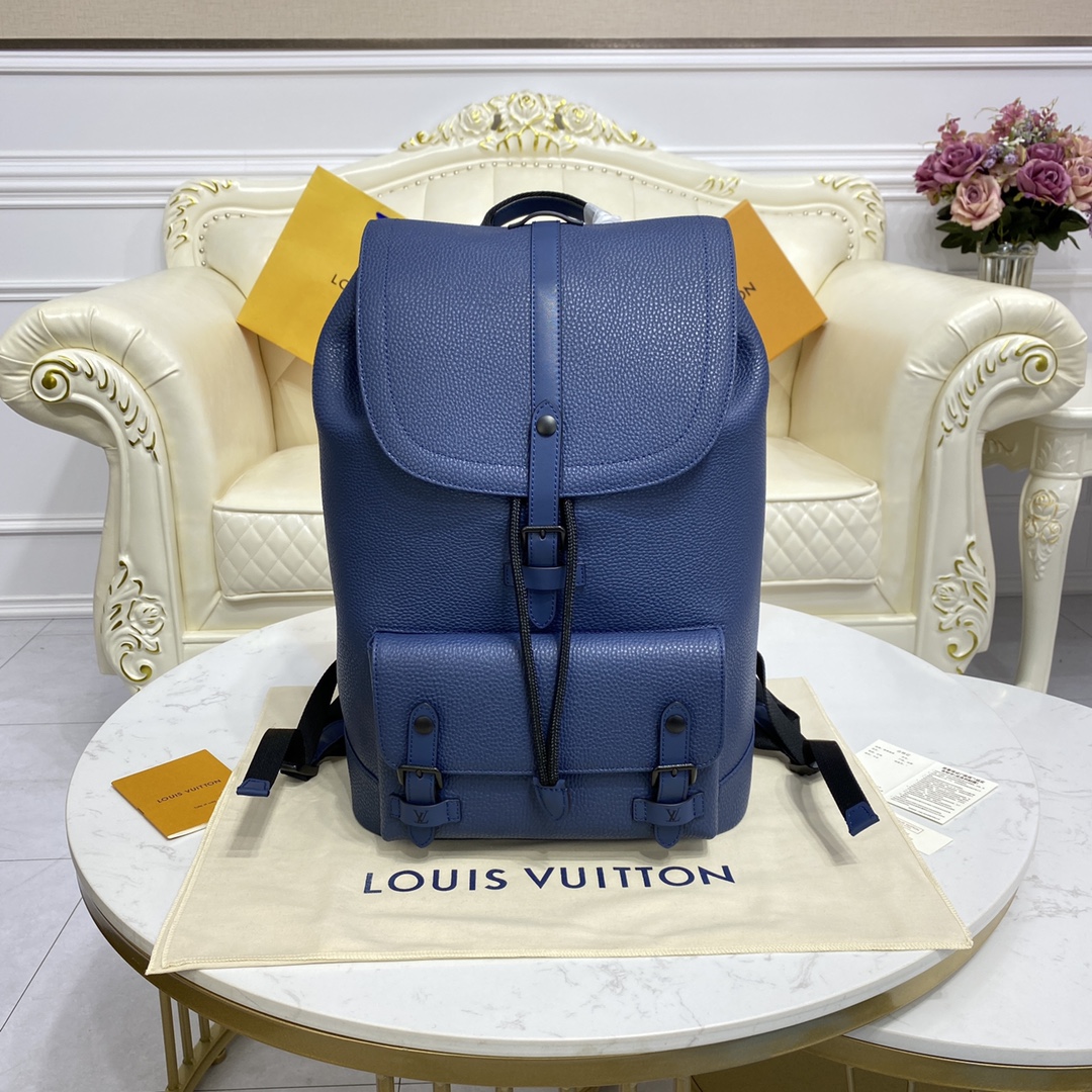 Top Fake Designer
 Louis Vuitton LV Christopher Bags Backpack Taurillon M58644