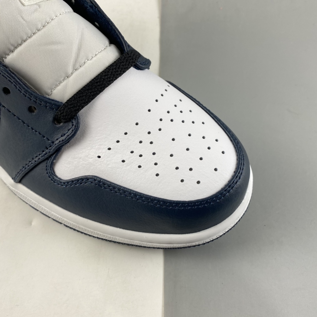 P260  Air Jordan 1 Mid AJ1 乔1 中帮百搭休闲运动板鞋 554724-411