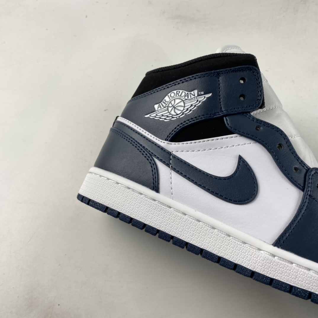 P260  Air Jordan 1 Mid AJ1 乔1 中帮百搭休闲运动板鞋 554724-411