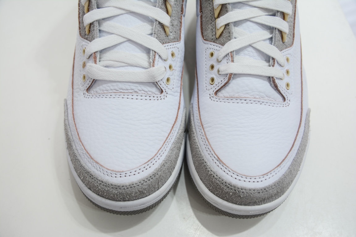 480 【独家优势】 全新G版出货 A Ma Maniére x Air Jordan 3 ”Medium Grey”反毛皮 DH3434-110