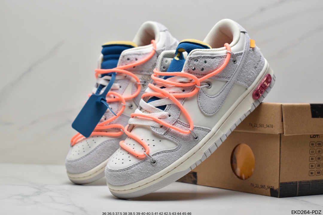 380 Off-White x Nike Dunk Low NO.3白鞋带 蓝扣 纯原大厂出品 原装原盒 DM1602-118-莆田鞋,莆田鞋货源,高仿鞋,高仿鞋货源,安福档口,莆田高仿鞋,莆田鞋批发,高仿鞋批发,莆田高仿运动鞋,高仿运动鞋,莆田运动鞋 380 Off-White x Nike Dunk Low NO.3白鞋带 蓝扣 纯原大厂出品 原装原盒 DM1602-118