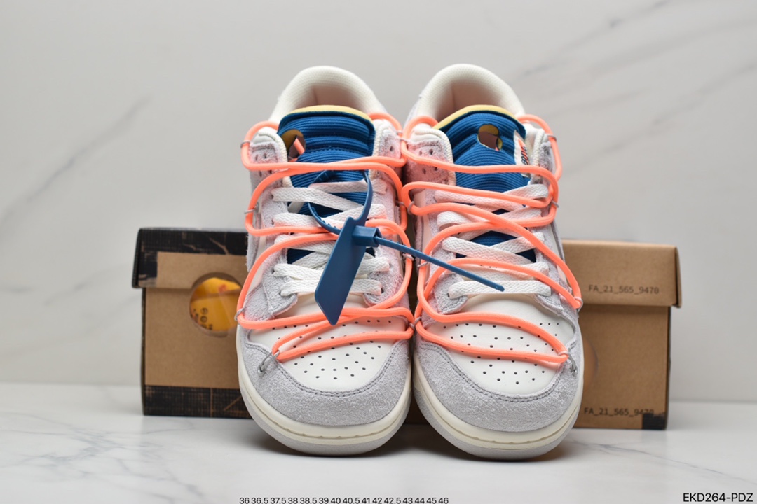 380 Off-White x Nike Dunk Low NO.3白鞋带 蓝扣 纯原大厂出品 原装原盒 DM1602-118-莆田鞋,莆田鞋货源,高仿鞋,高仿鞋货源,安福档口,莆田高仿鞋,莆田鞋批发,高仿鞋批发,莆田高仿运动鞋,高仿运动鞋,莆田运动鞋 380 Off-White x Nike Dunk Low NO.3白鞋带 蓝扣 纯原大厂出品 原装原盒 DM1602-118