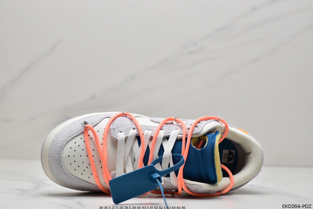 380 Off-White x Nike Dunk Low NO.3白鞋带 蓝扣 纯原大厂出品 原装原盒 DM1602-118-莆田鞋,莆田鞋货源,高仿鞋,高仿鞋货源,安福档口,莆田高仿鞋,莆田鞋批发,高仿鞋批发,莆田高仿运动鞋,高仿运动鞋,莆田运动鞋 380 Off-White x Nike Dunk Low NO.3白鞋带 蓝扣 纯原大厂出品 原装原盒 DM1602-118